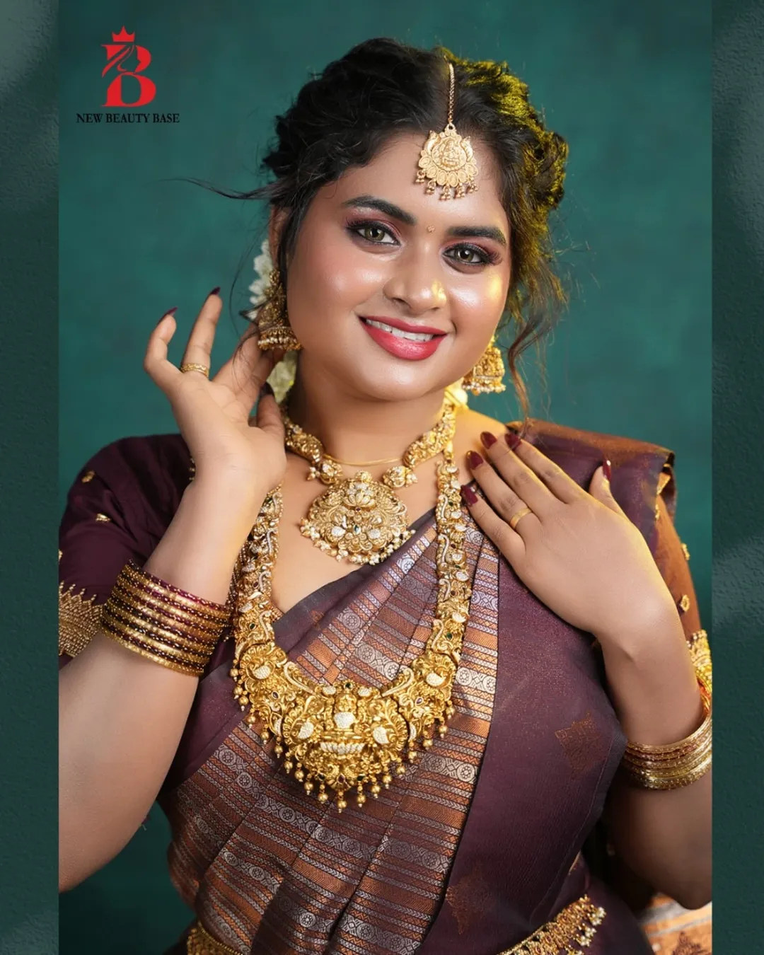 Bridal Saree & Hair Transformation