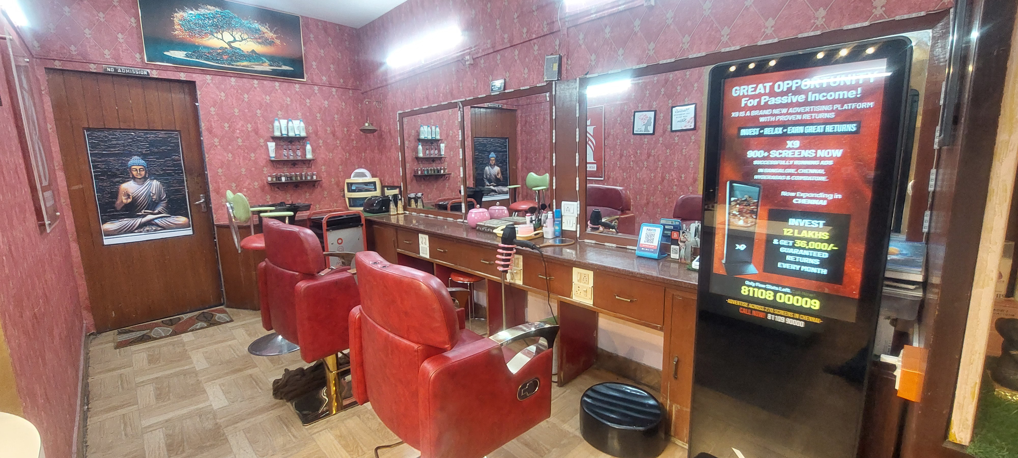 Premium styling station